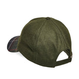 Barbour Roker Sports Kasket - Unisex - One Size - Forest Green/Classic Tartan
