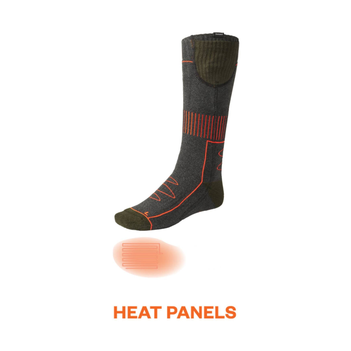 Seeland Celcius Heat Varmesok - Pine Green Melange