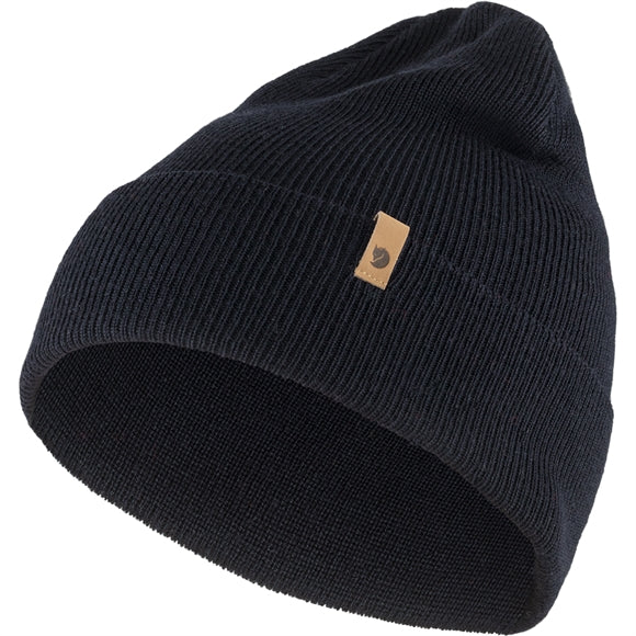 Fjällräven Classic Knit Hue - Unisex - Dark Navy - One Size
