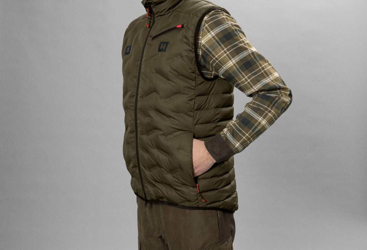 Härkila Clim8 Insulated Waistcoat - Herre - Willow Green
