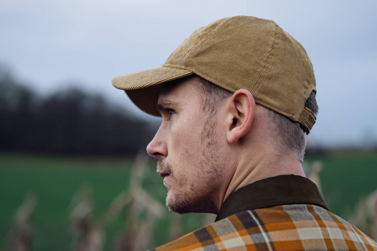 Härkila Corduroy Cap One Size - Elmwood