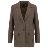 Barbour Elm Tailored Jakke - Dame - Military Brown