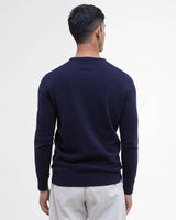 Barbour Essential Lambswool Crew - Herre - Navy