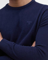 Barbour Essential Lambswool Crew - Herre - Navy