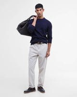 Barbour Essential Lambswool Crew - Herre - Navy