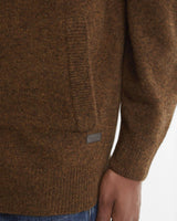Barbour Essential Patch Zip Thru Strik - Herre - Bracken