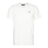 Barbour Essential Sports Tee - Herre - Whisper White