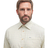 Barbour Field Tattersall Regular Skjorte - Herre - Green/Brown