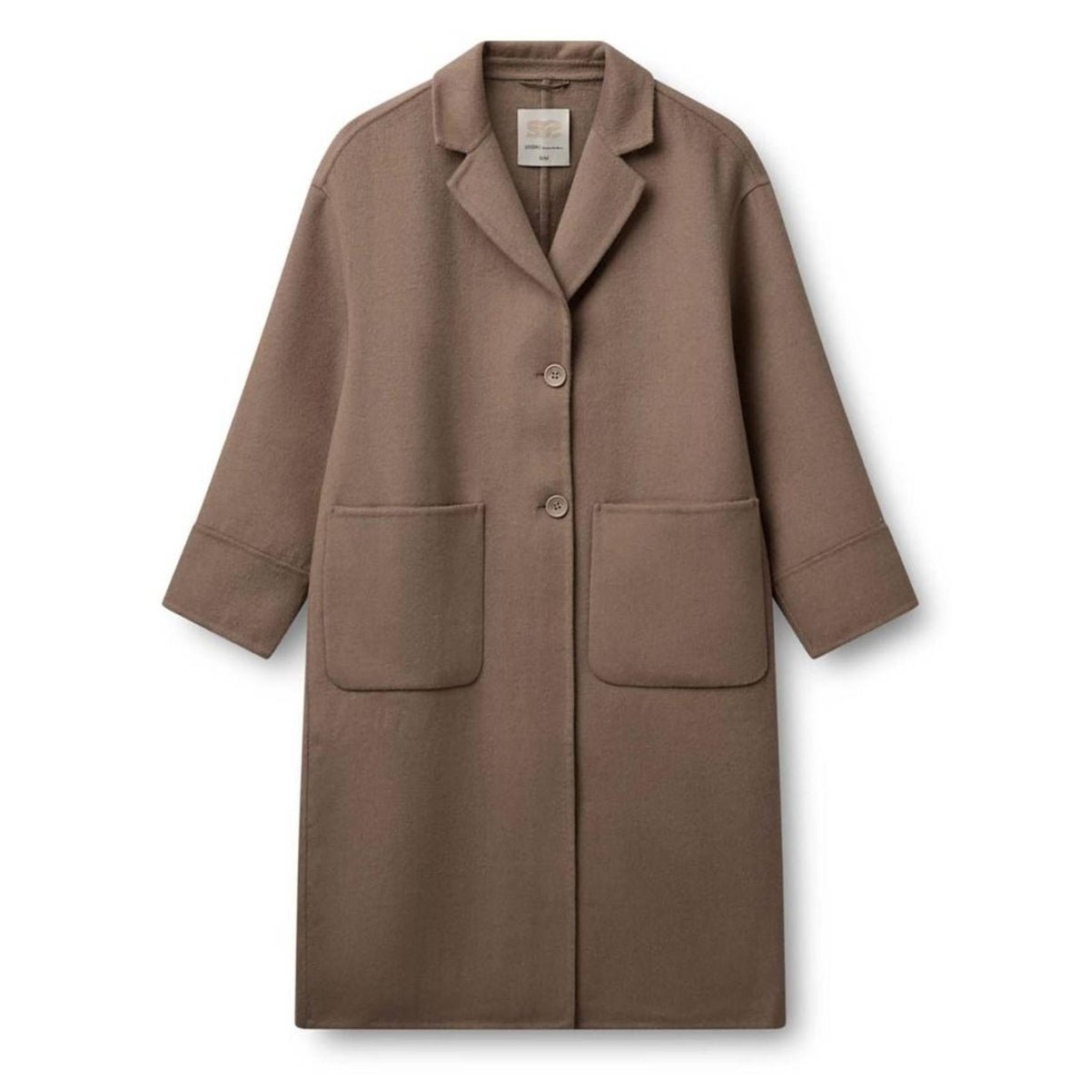 Kopenhaken Firenze Long Jakke - Dame - Chocolate Chip
