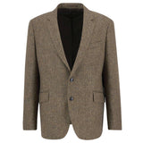 Barbour Firth Moons Herringbone Blazer - Herre - Brun