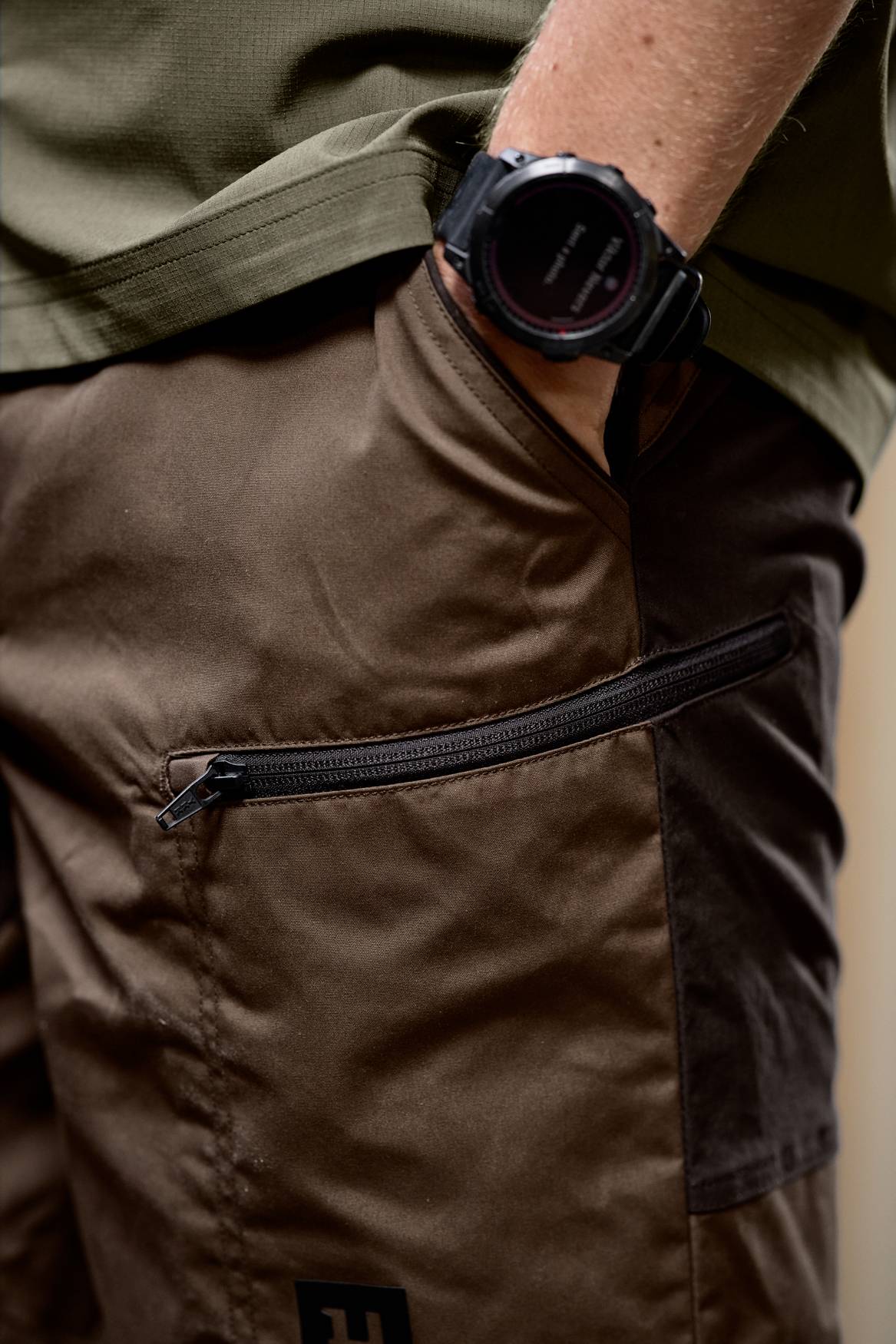 Härkila Fjell Shorts - Herre - Dark Earth/Shadow Brown