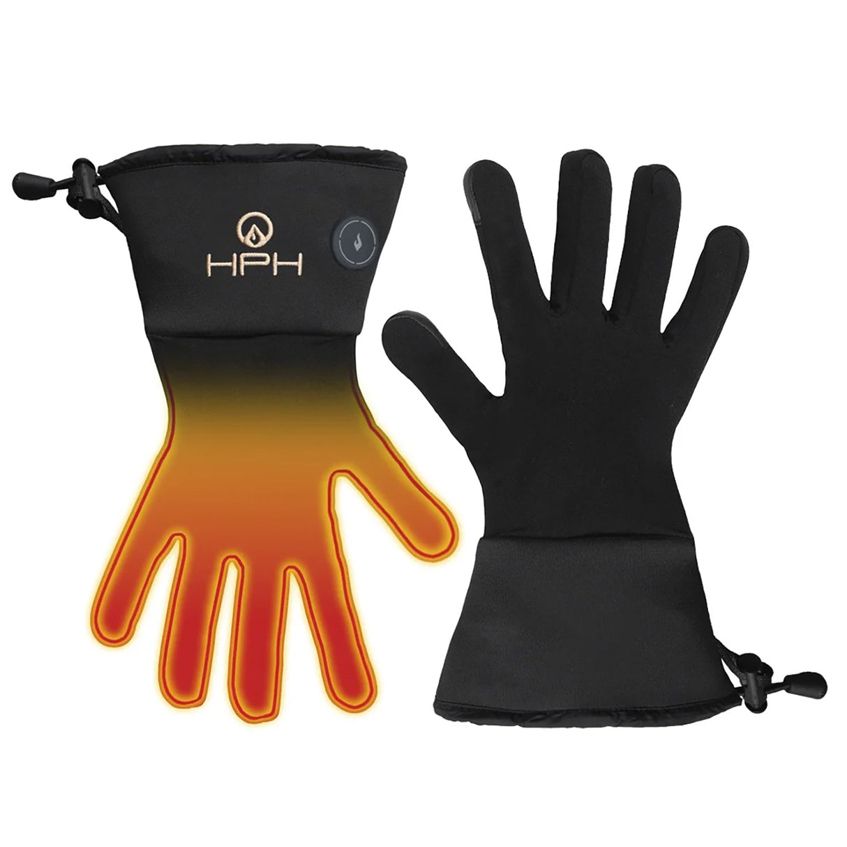 Happyhot Glove Liner Hovden Handsker - Unisex - Sort0305