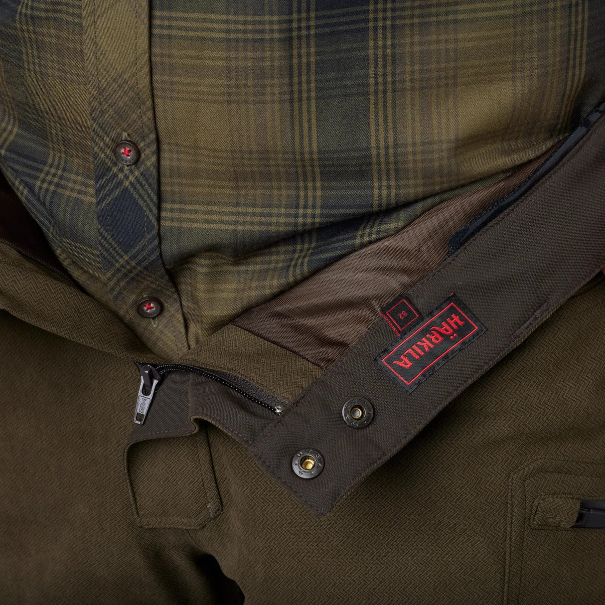 Härkila Driven Hunt HWS Læderbuks - Herre - Willow Green/Shadow Brown