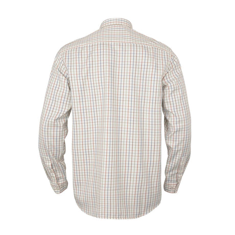 Härkila Haywood Wool Blend L/S Skjorte Herre - Arabian Spice Check