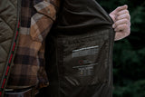 Härkila Heat Insulated Vest - Herre - Willow Green/Shadow Brown