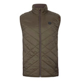 Härkila Heat Insulated Vest - Herre - Willow Green/Shadow Brown
