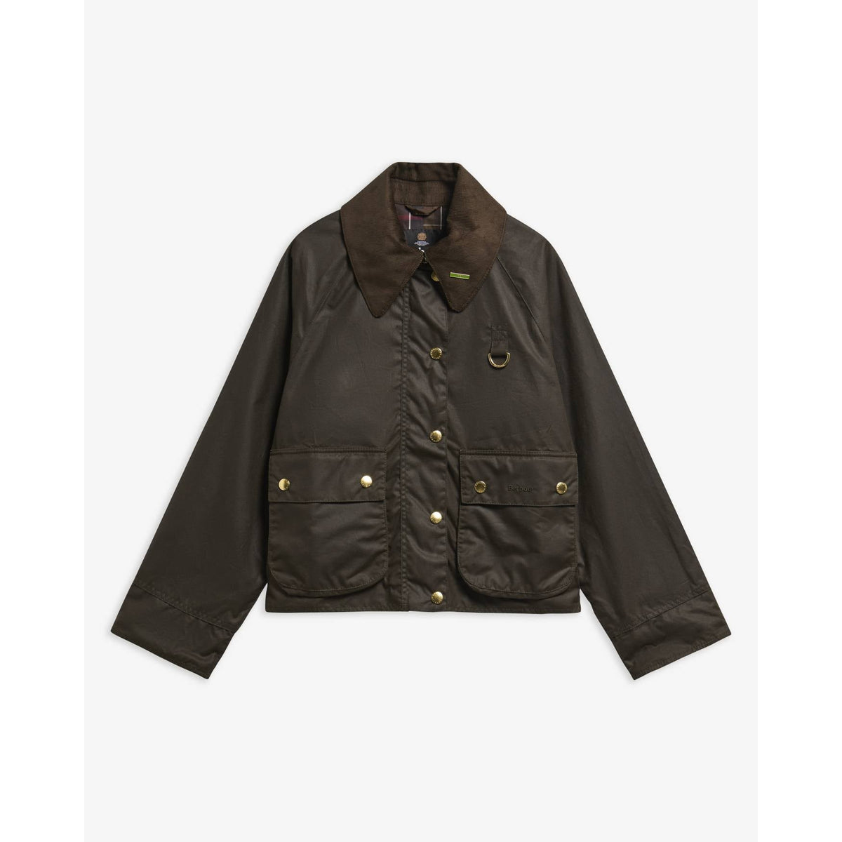 Barbour Icons Modern Spey Wax Jakke - Dame - Olive/Classic