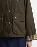 Barbour Icons Modern Spey Wax Jakke - Dame - Beech/Birchwood