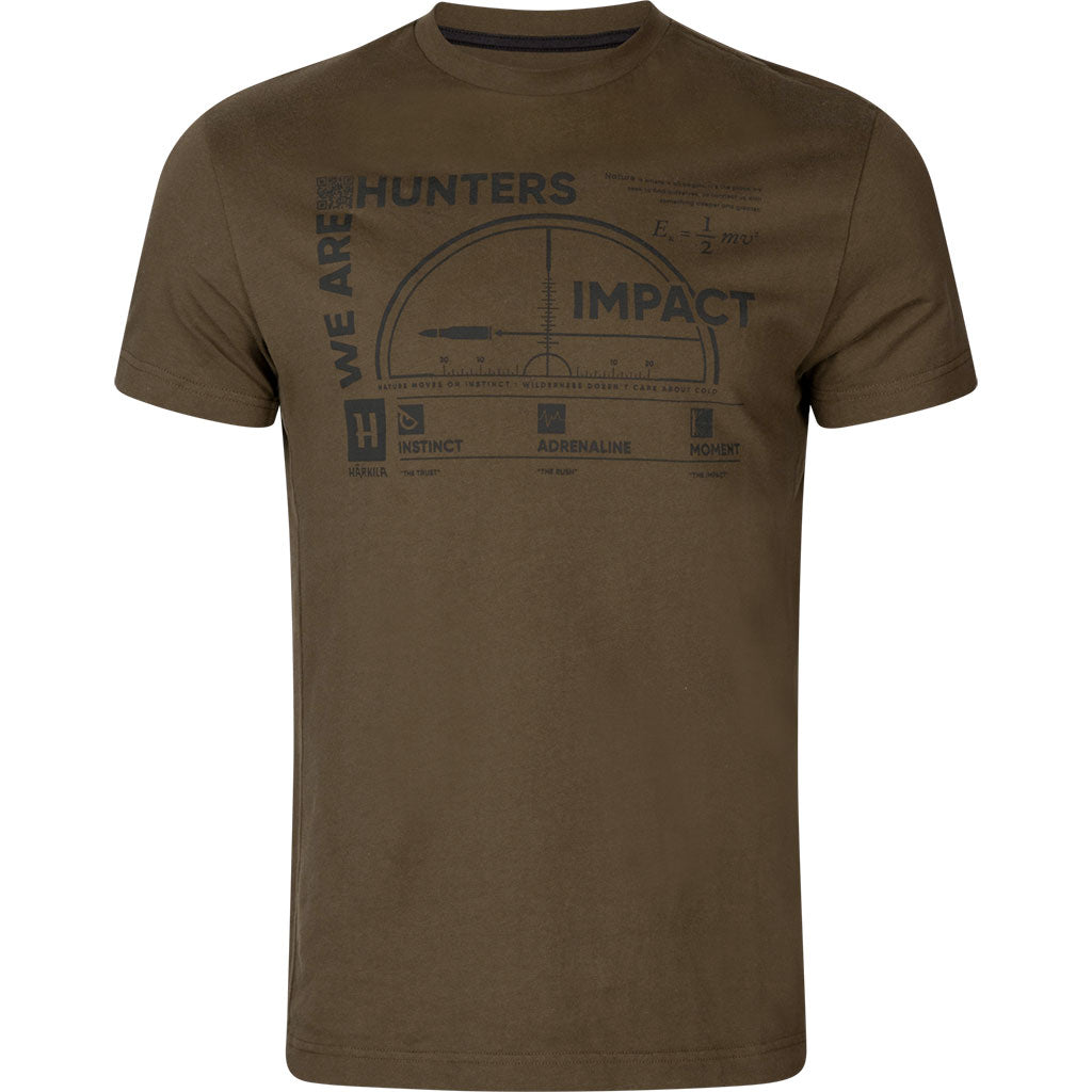 Härkila Impact S/S T-Shirt - Herre - Willow Green