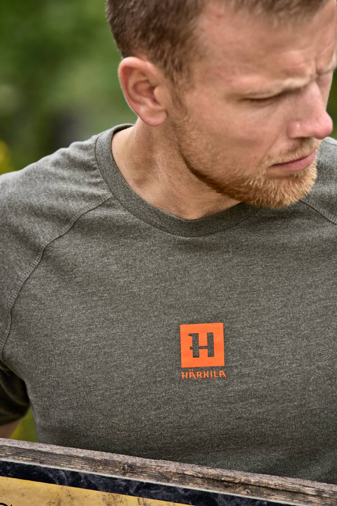Härkila Instinct S/S T-Shirt - Herre - Green Melange