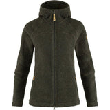 Fjällräven Kaitum Fleece W - Dame Fleecetrøje - Deep Forest