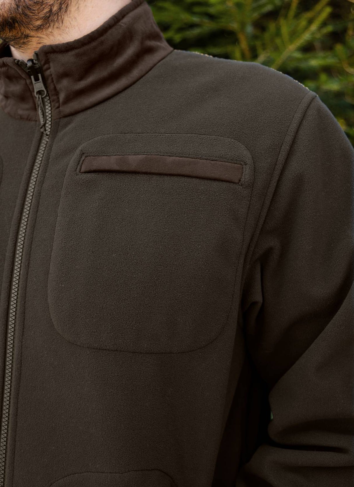 Härkila Kamko Regal Rev. Fleece Jakke Herre - Red/Brown