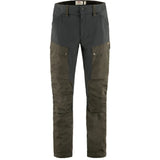 Fjällräven Keb Trousers M - Herrebukser - Short - Dark Olive/Dark Grey