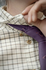 Seeland Kerry Skydeskjorte - Dame - Estate Blue/Pine Green Check