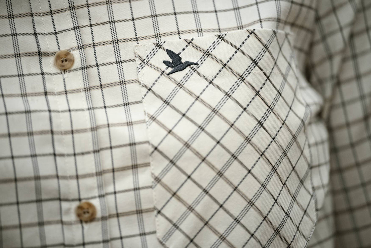 Seeland Kerry Skydeskjorte - Dame - Estate Blue/Pine Green Check