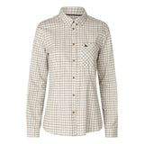Seeland Kerry Skydeskjorte - Dame - Estate Blue/Pine Green Check