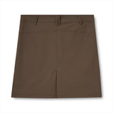 Kopenhaken Larvik Short Nederdel - Dame - Chocolate Brown