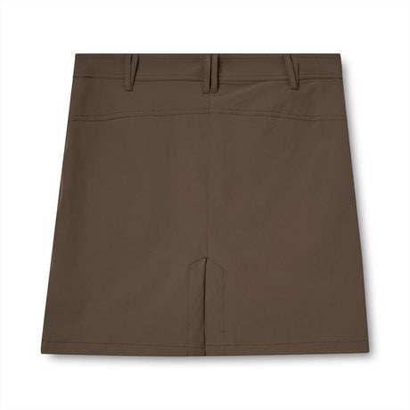 Kopenhaken Larvik Short Nederdel - Dame - Chocolate Brown