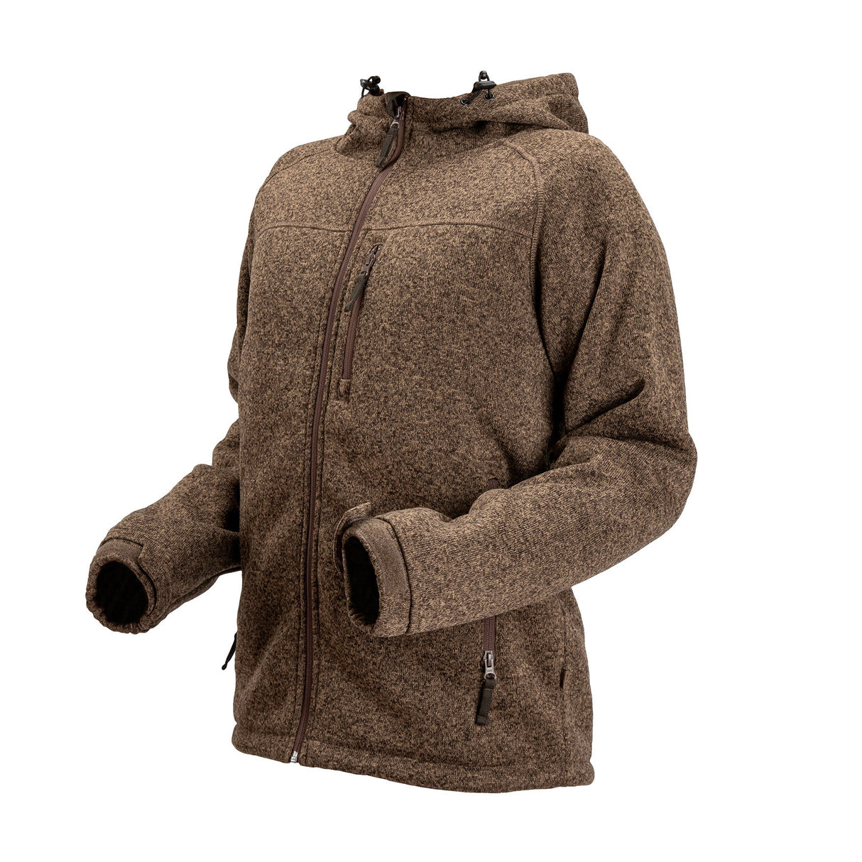 Nordhunt Lincoln Fleecejakke - Herre - Brun