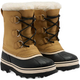 Sorel Little Kids Caribou™ WP Vinterstøvle - Børn - Caribou Buff/Black