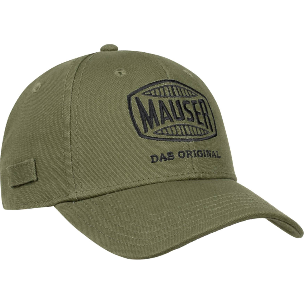 Mauser Logo Canvas Kasket - One Size - Dull Olive