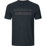 Härkila Logo S/S T-Shirt - Herre - Dark Navy