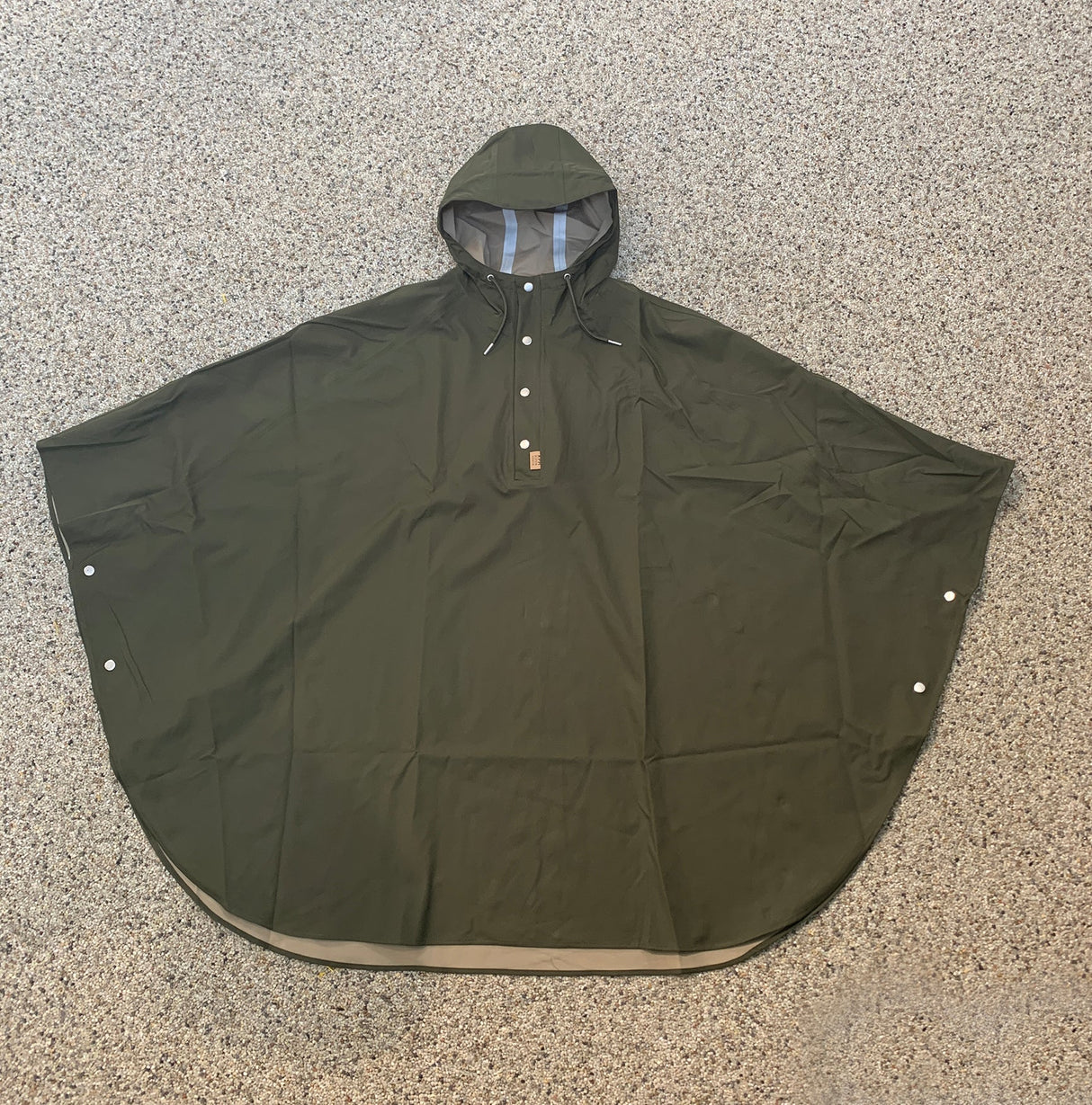 Kopenhaken Lyngvig Poncho - Unisex - One Size - Forest Night