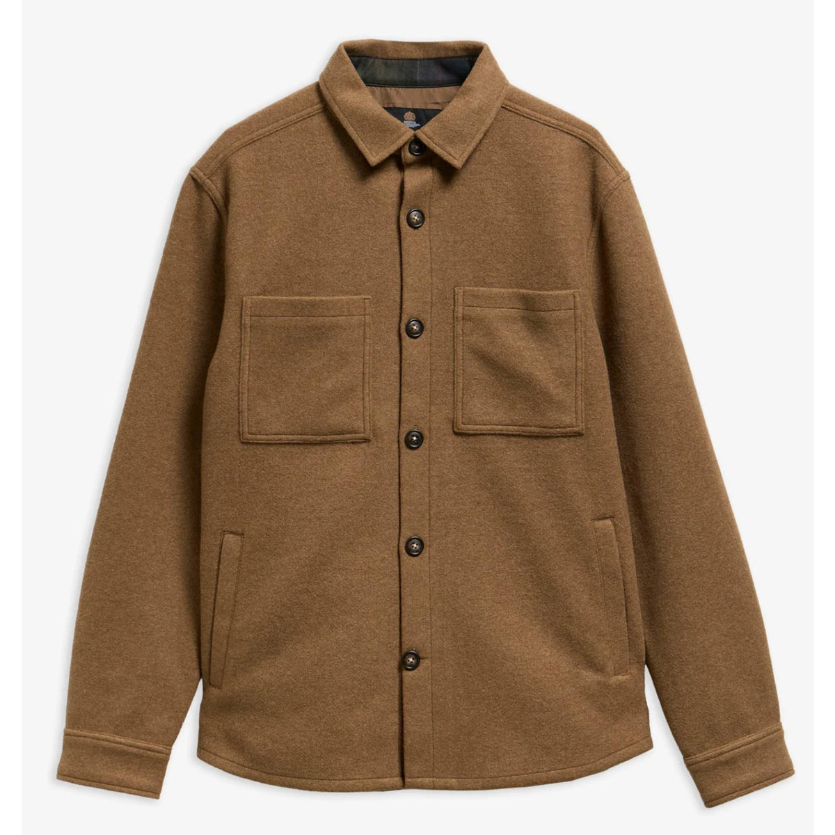 Barbour Marltown Tailored Overshirt - Herre - Sandstone