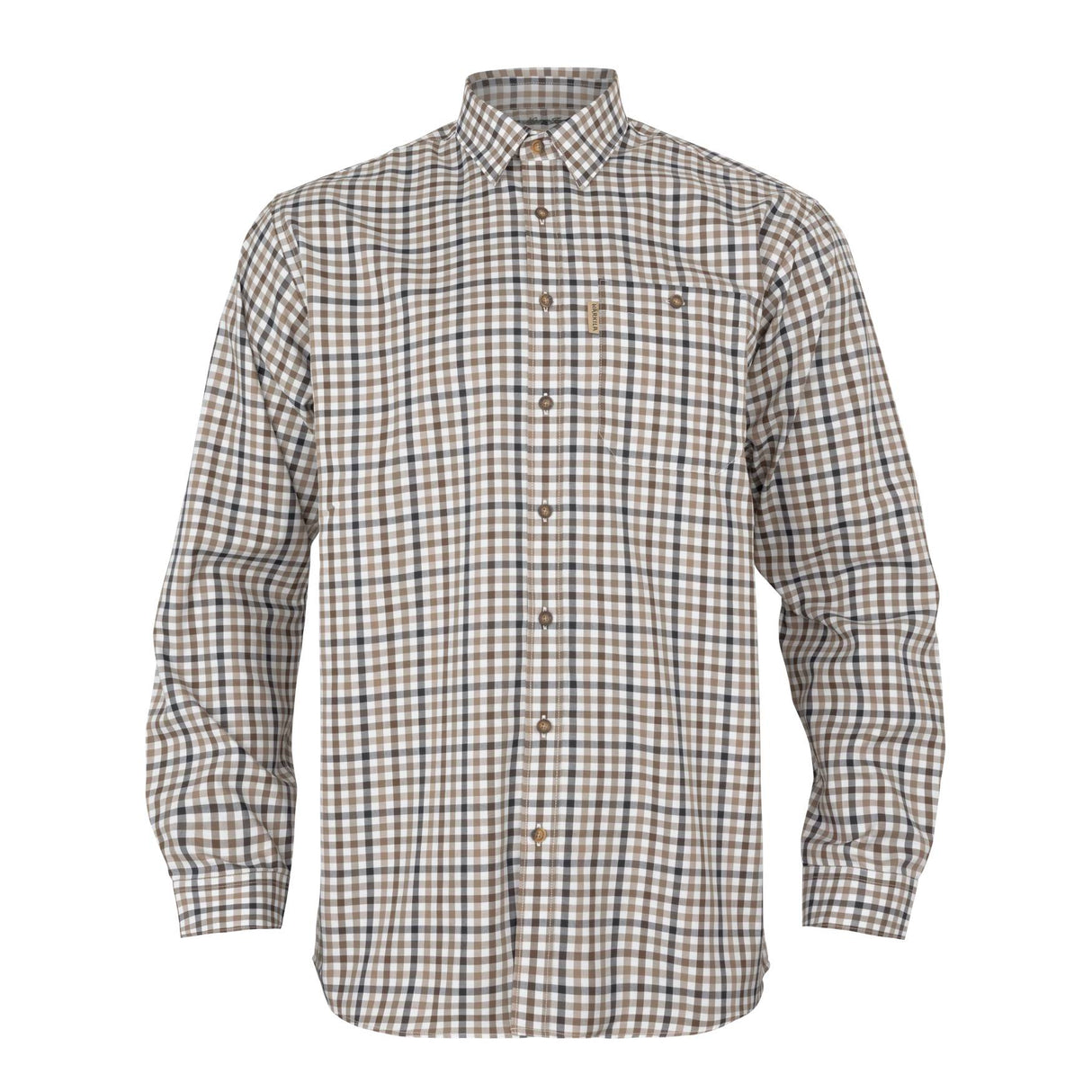 Härkila Milford Skjorte Herre - Blue/Beige Check