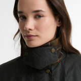 Barbour Modern Border Wax Jakke - Dame - Sage