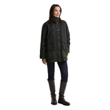Barbour Modern Border Wax Jakke - Dame - Sage