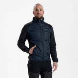 Deerhunter Moor Vatteret Jakke m. strik - Herre - Dark Blue