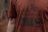 Härkila Nature S/S T-Shirt Herre - Autumn Orange