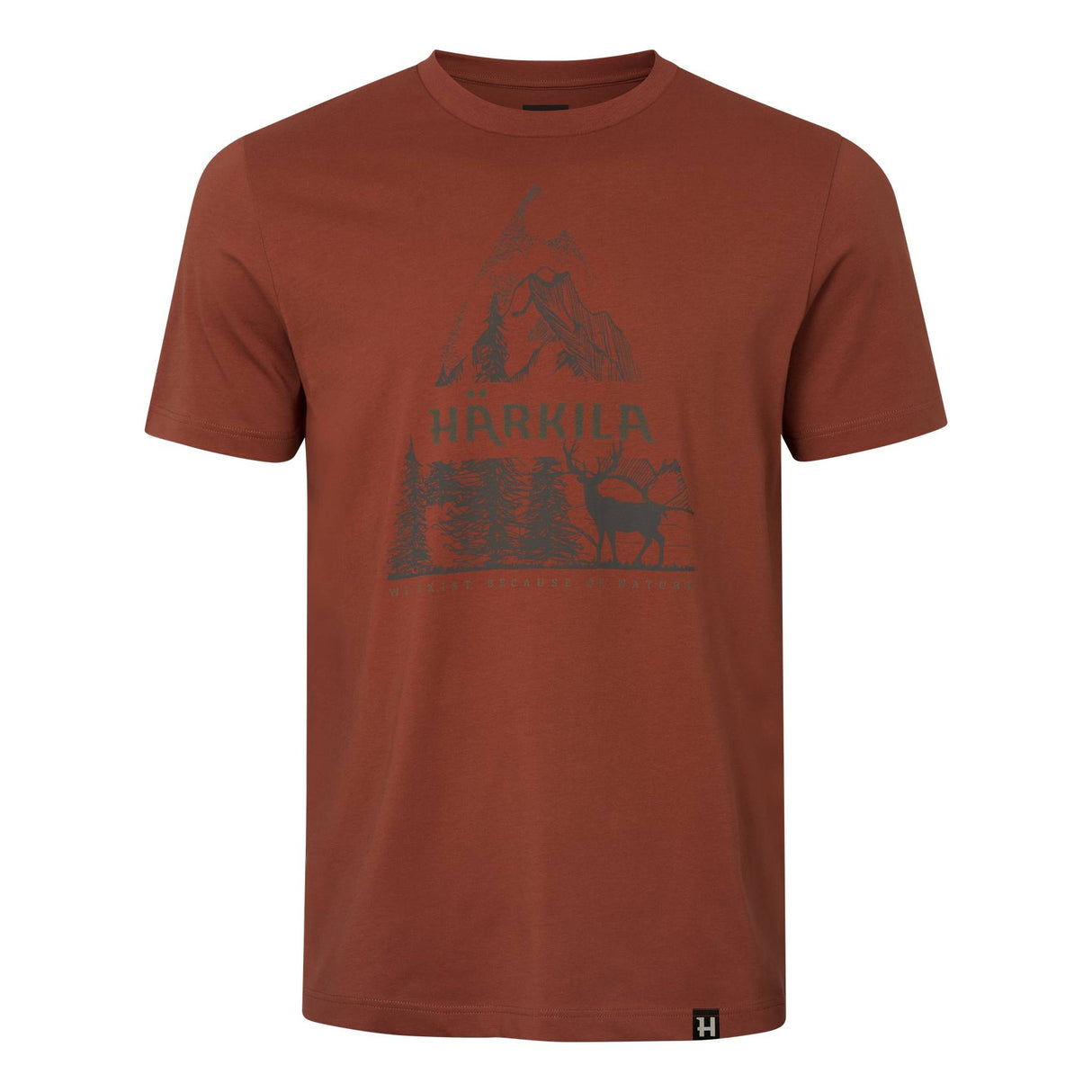 Härkila Nature S/S T-Shirt Herre - Autumn Orange
