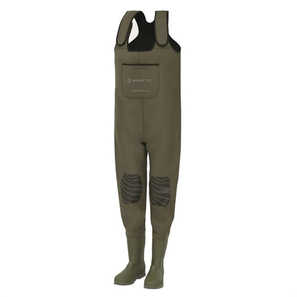 Kinetic Neogaiter Neopren Bootfoot Profilsål - Olive