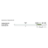 Rio Outbound Short WF F/H/I Flueline - Clear/Moss/Ivory