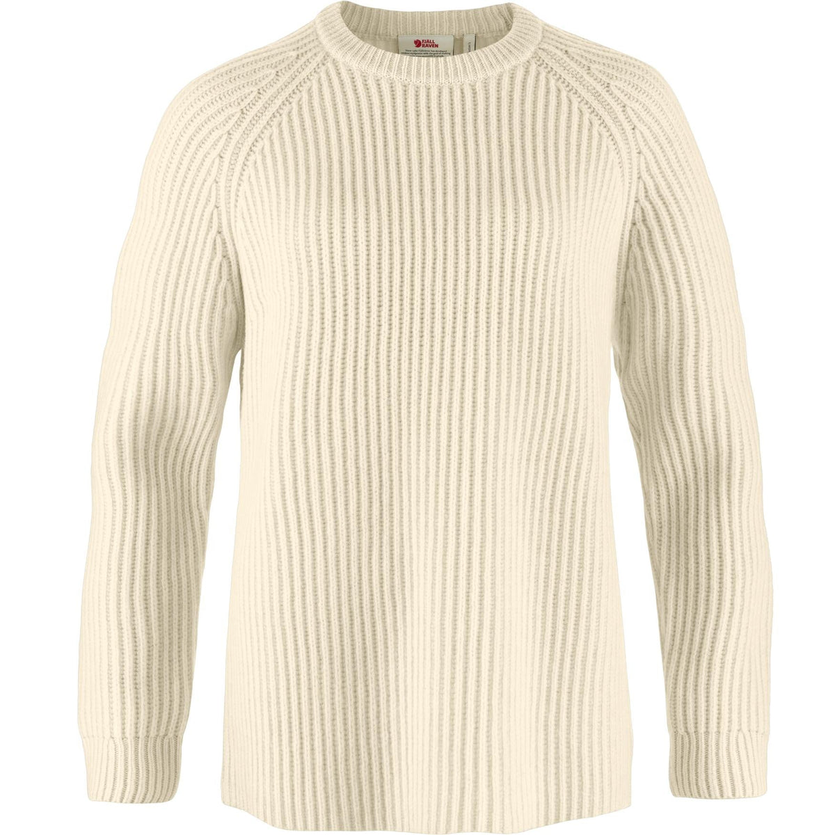 Fjällräven Övik Rib Sweater - Damestrik - Chalk White – JAFI Outdoor