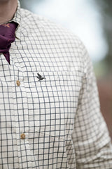 Seeland Oxford Skydeskjorte - Herre - Dark Sapphire Check