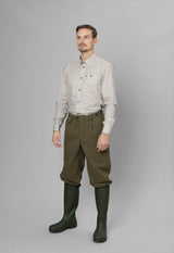 Seeland Oxford Skydeskjorte - Herre - Grape Leaf/Terracotta Check