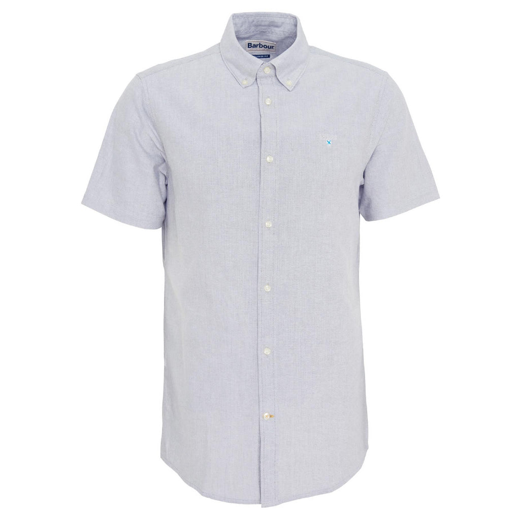 Barbour Oxtown S/S Skjorte  Herreskjorte - Pale Sage